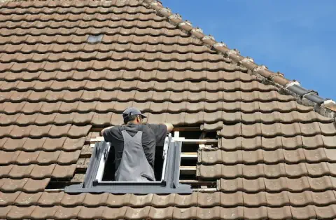 Pose de velux - Heudebouville